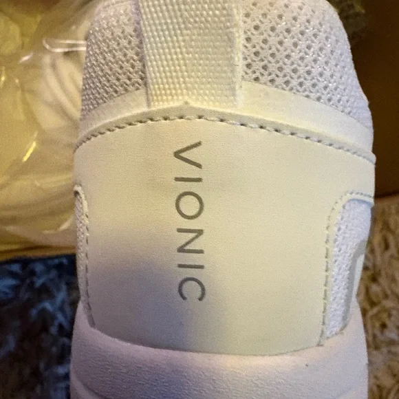 Vionic White Athletic Sneakers - Picture 8 of 14
